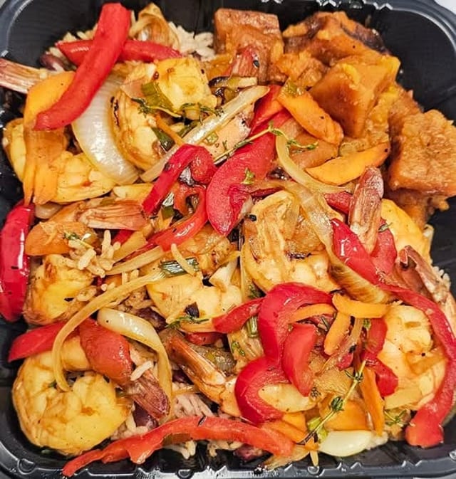 Jerk Shrimp.